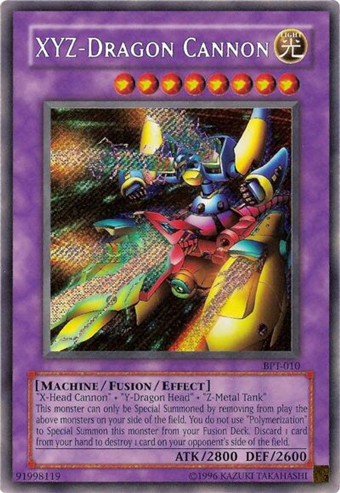 XYZ-Dragon Cannon (BPT-010) - Secret Rare
