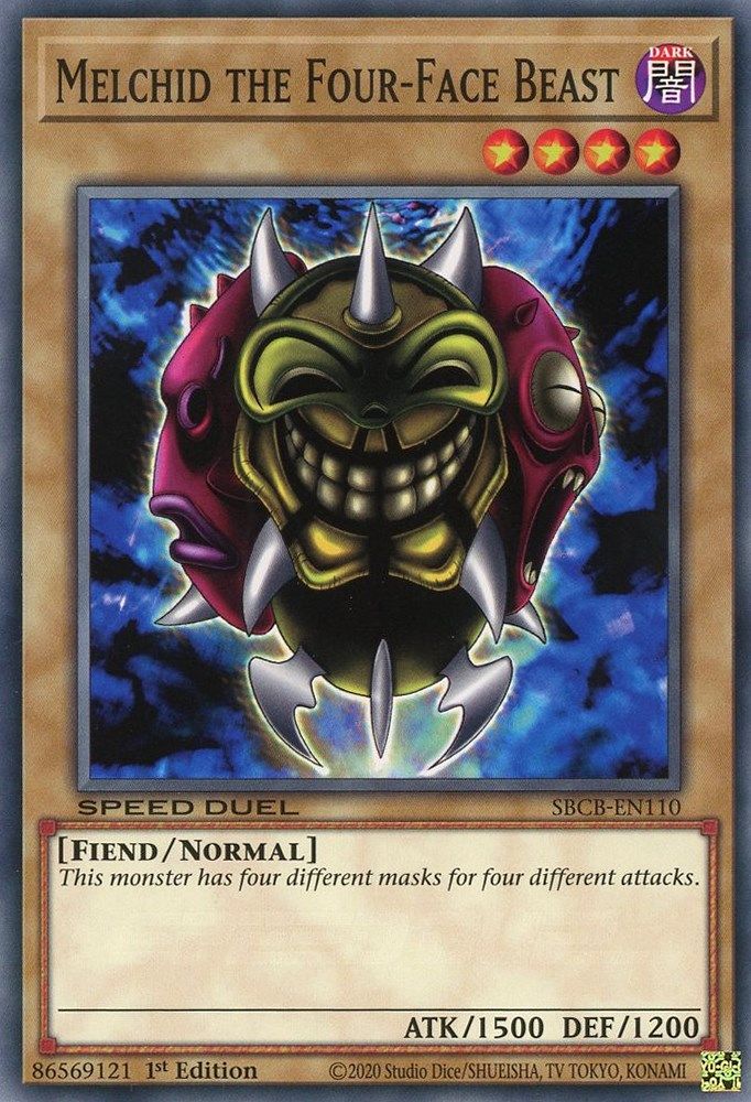 Melchid the Four-Face Beast (SBCB-EN110) - Common