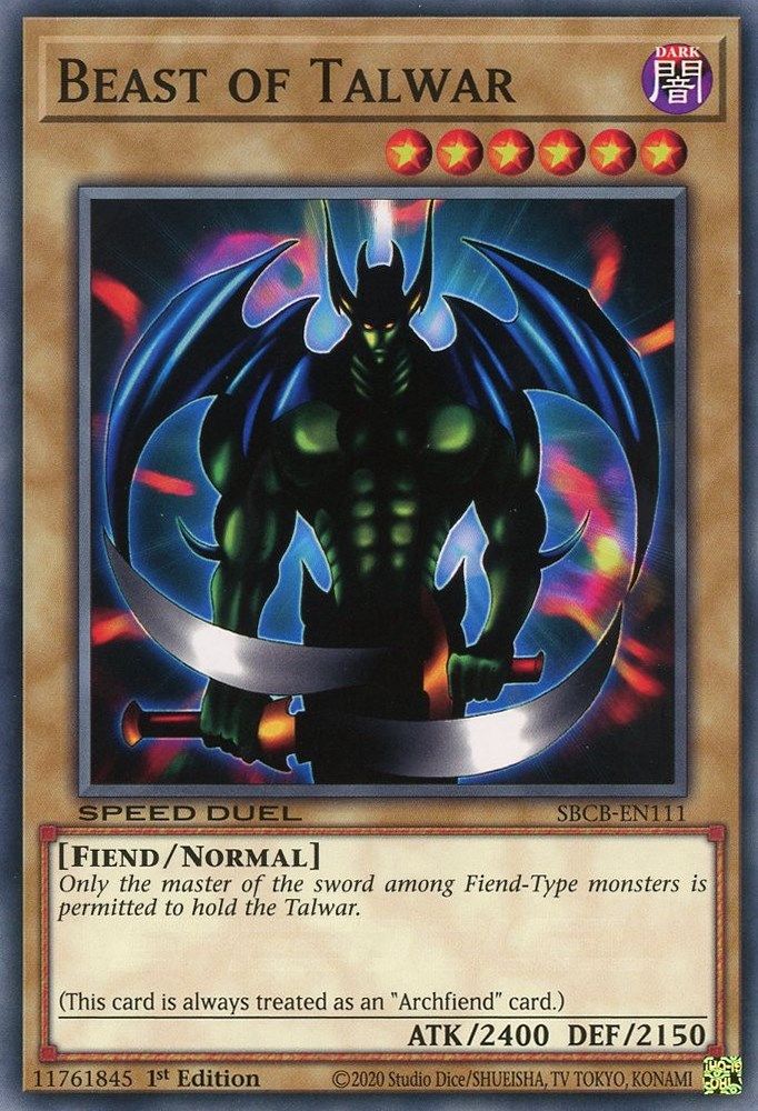 Beast of Talwar (SBCB-EN111) - Common