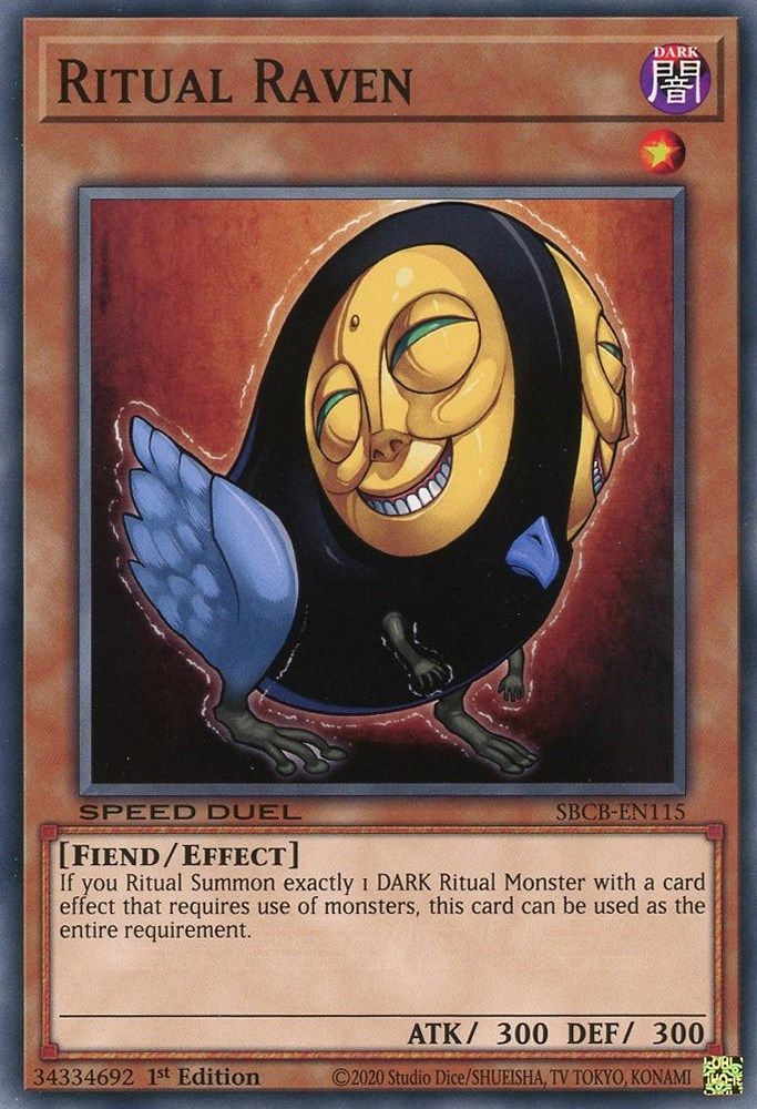 Ritual Raven (SBCB-EN115) - Common