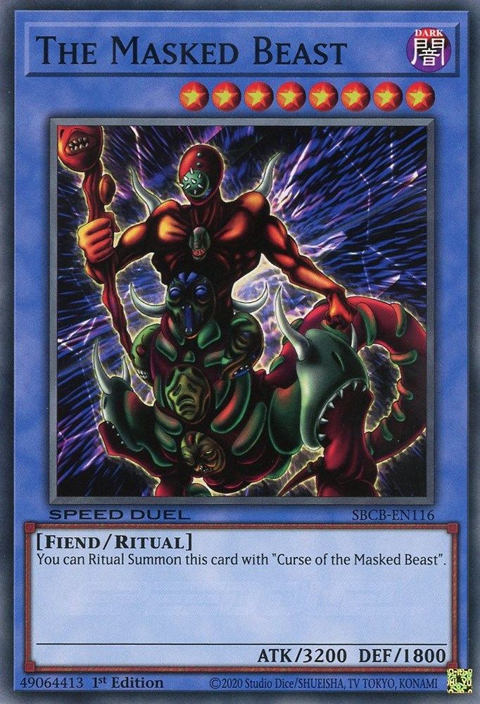 The Masked Beast (SBCB-EN116) - Common
