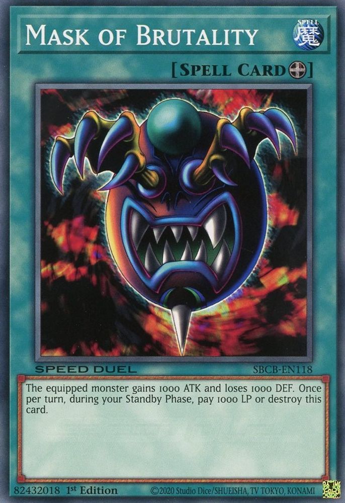 Mask of Brutality (SBCB-EN118) - Common