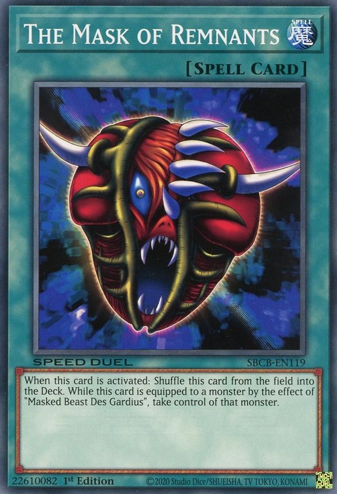 The Mask of Remnants (SBCB-EN119) - Common
