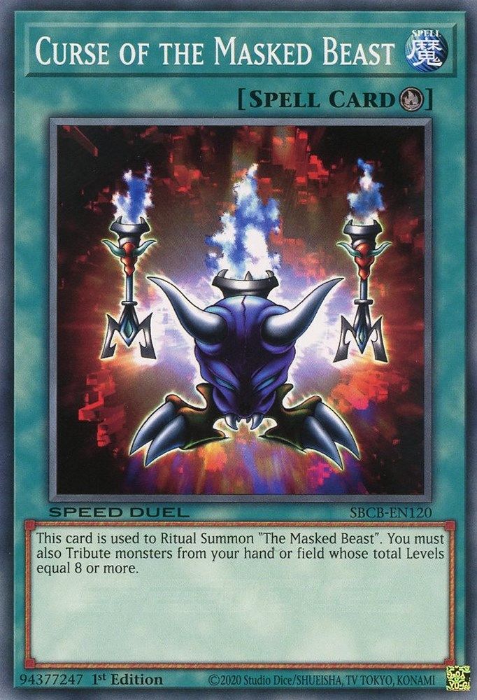 Curse of the Masked Beast (SBCB-EN120) - Common