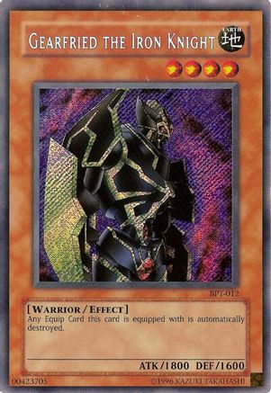 Gearfried the Iron Knight (BPT-012) - Secret Rare