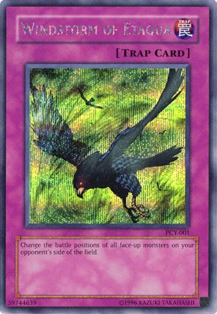 Windstorm of Etaqua (PCY-001) - Prismatic Secret Rare