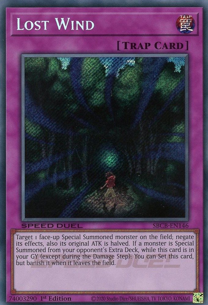 Vent perdu (Secret) [SBCB-EN146] Secret Rare 
