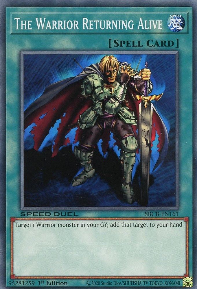 The Warrior Returning Alive (SBCB-EN161) - Common