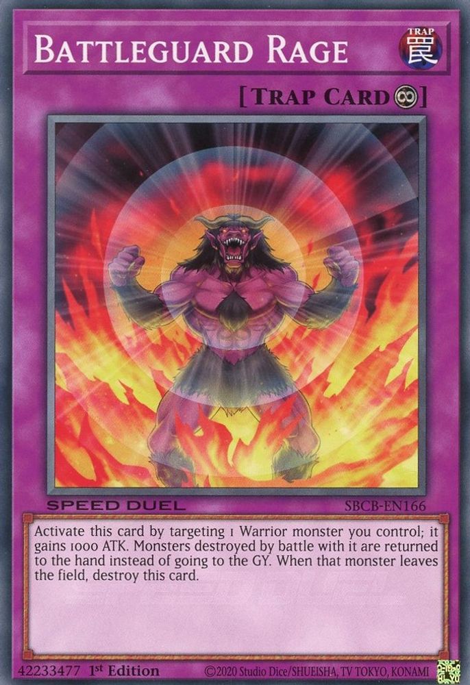 Battleguard Rage (SBCB-EN166) - Common