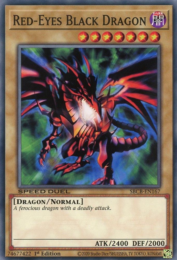 Red-Eyes Black Dragon (SBCB-EN167) - Common