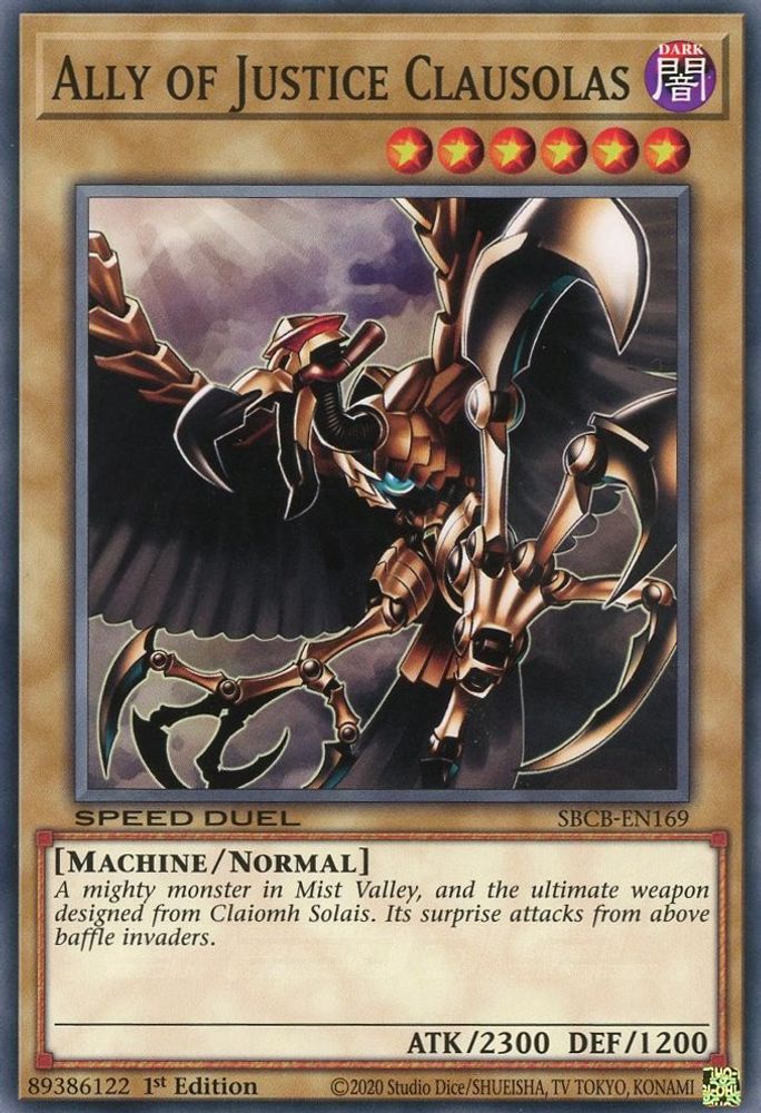 Ally of Justice Clausolas (SBCB-EN169) - Common
