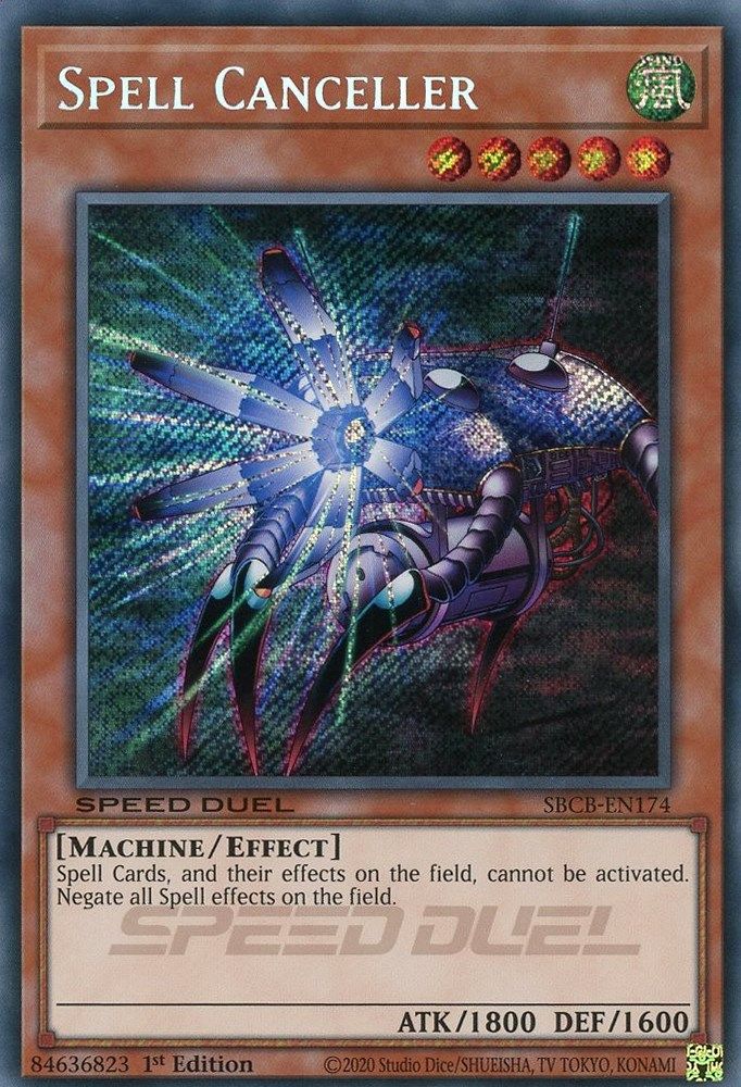 Spell Canceller (Secret) (SBCB-EN174) - Secret Rare
