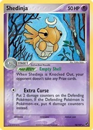 Shedinja - 14/107/107  - Rare
