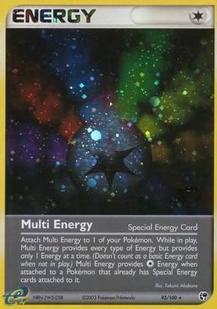 Multi Energy (Special) 93/100 (League Promo)/100  - Holofoil - Promo