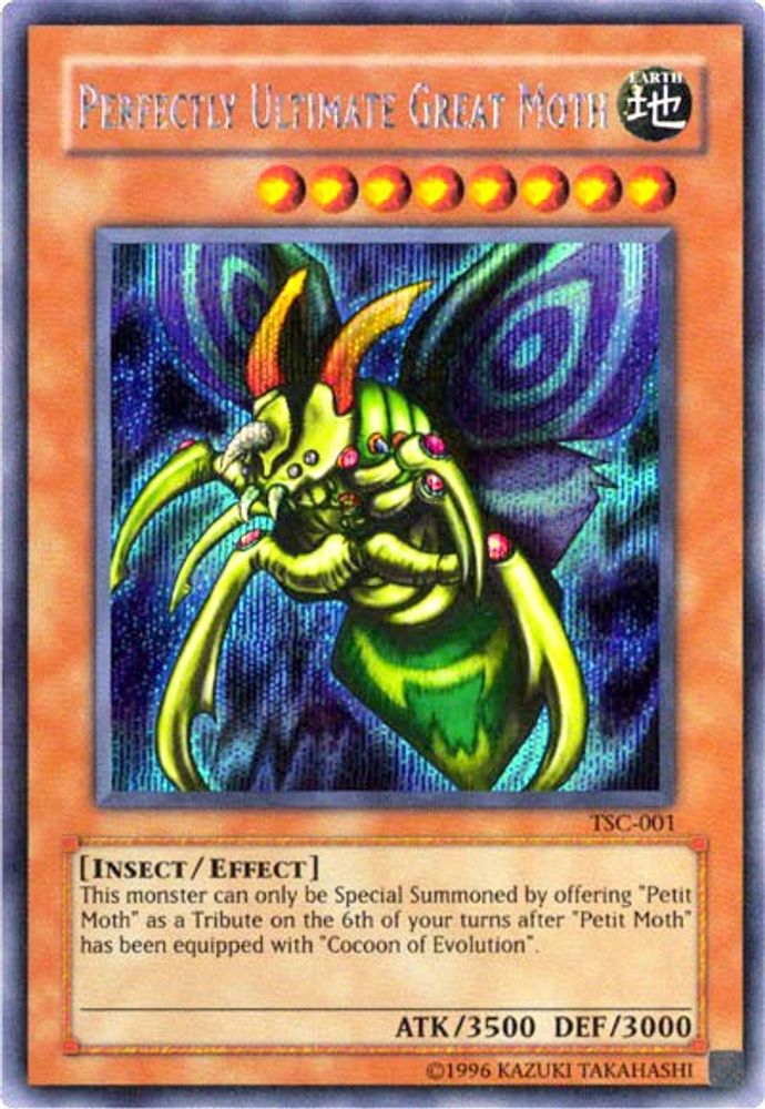 Perfectly Ultimate Great Moth (The Sacred Cards) (TSC-001) - Secret Rare