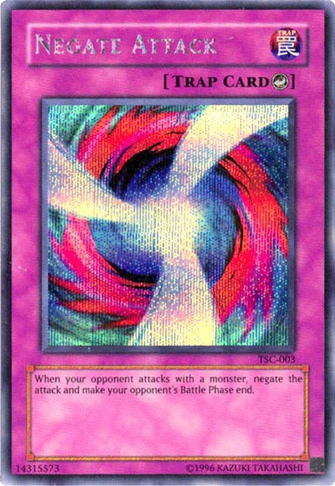 Negate Attack (The Sacred Cards) (TSC-003) - Secret Rare