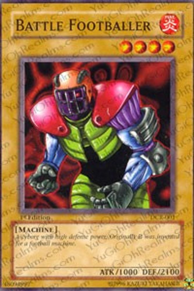 Battle Footballer (DCR-001) - Common