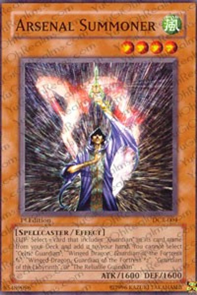 Arsenal Summoner (DCR-004) - Common