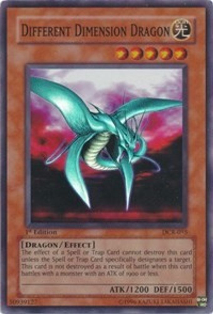 Dragon de différentes dimensions [DCR-015] Super Rare 