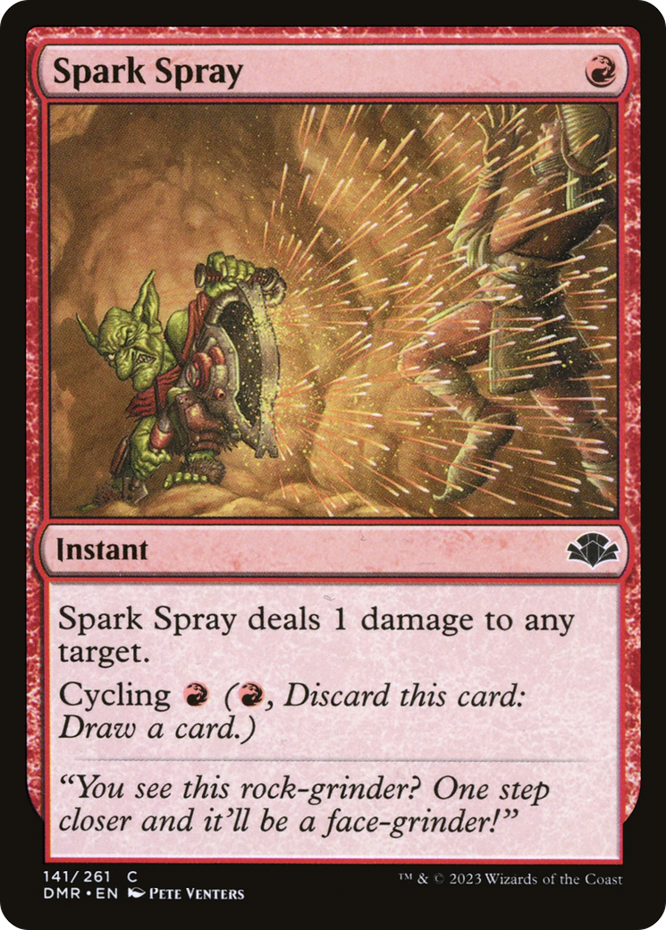Spark Spray [Dominaria Remasterisé] 