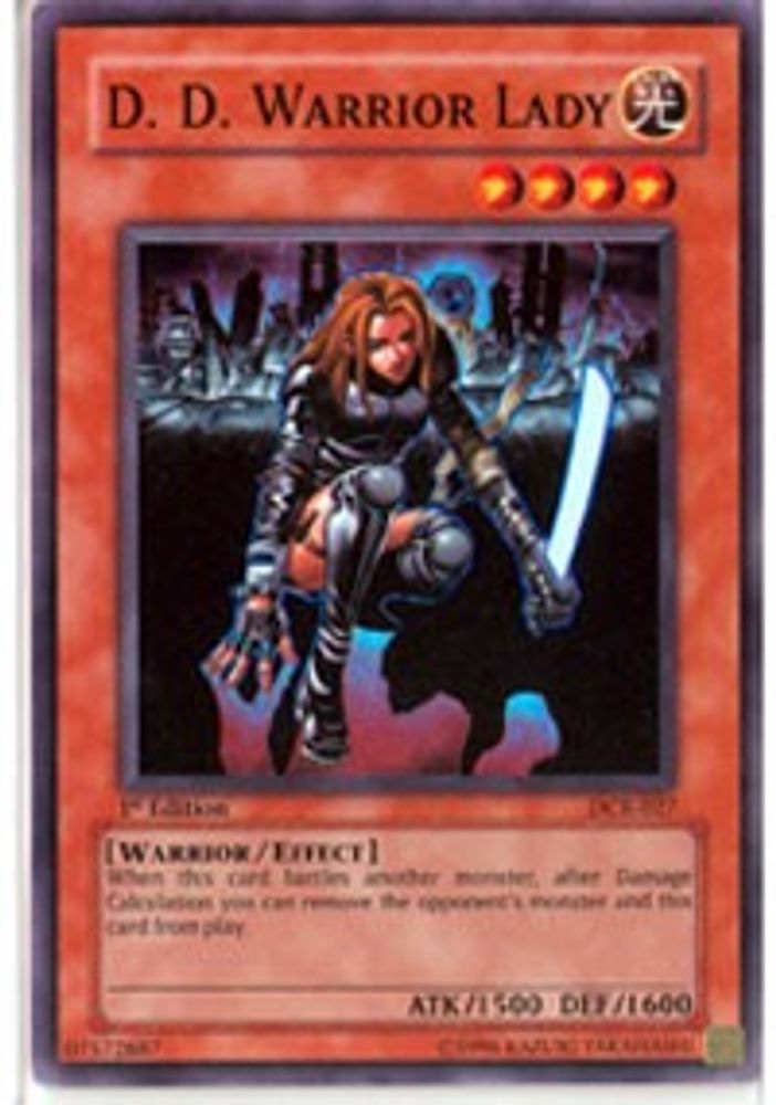 D.D. Warrior Lady (DCR-027) - Super Rare