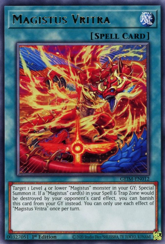Magistus Vritra [GEIM-EN012] Rare 
