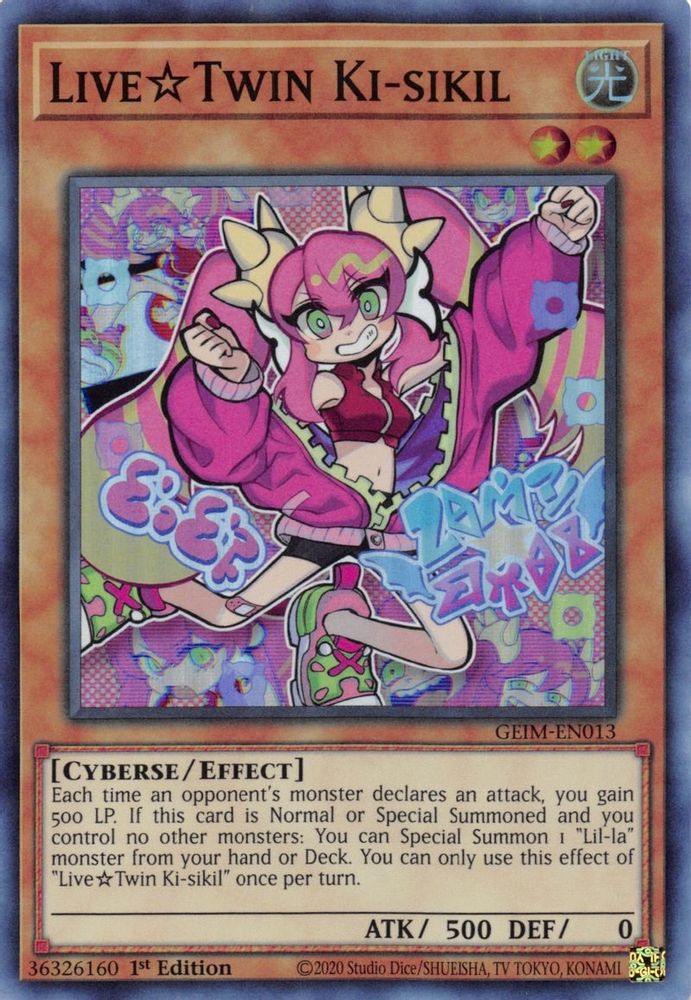 Live Twin Ki-sikil (GEIM-EN013) - Super Rare