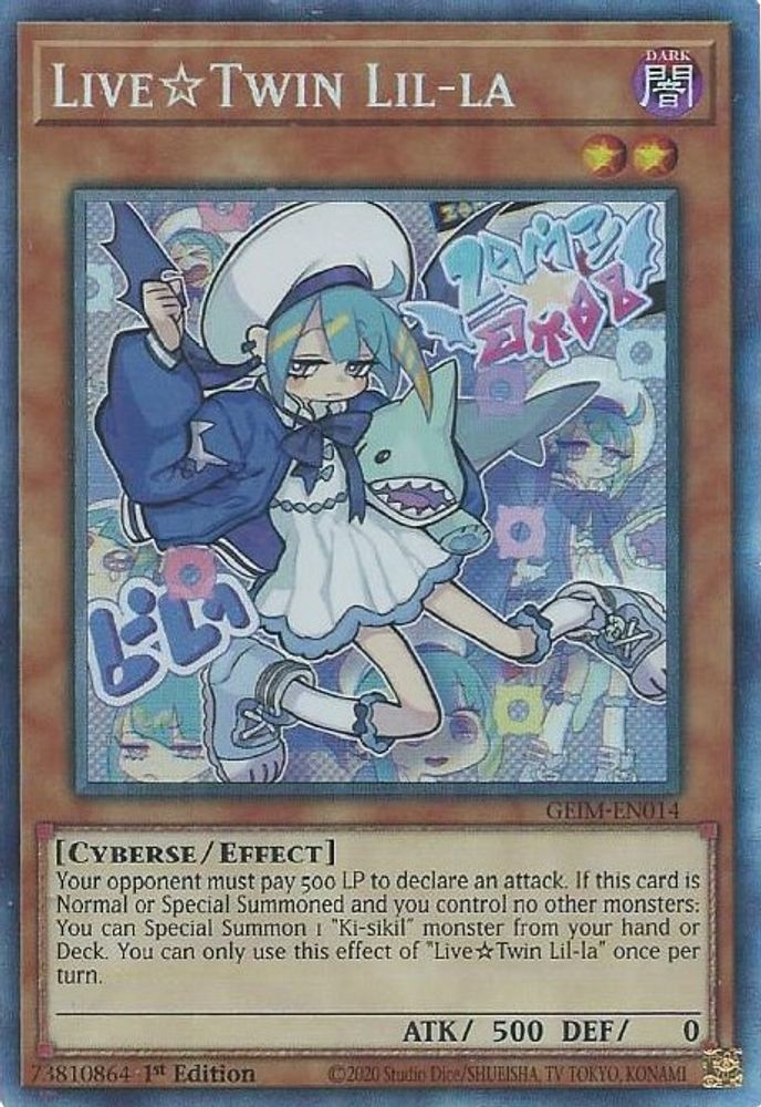Live Twin Lil-la (CR) (GEIM-EN014) - Collector's Rare