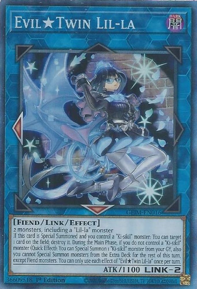 Evil Twin Lil-la (CR) [GEIM-EN016] Rare de collection 