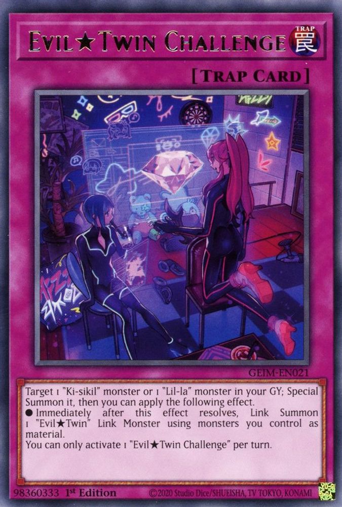 Evil Twin Challenge (GEIM-EN021) - Rare