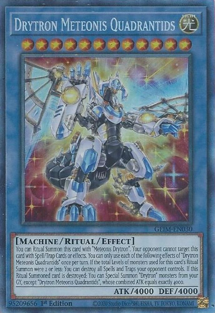 Drytron Meteonis Quadrantids (CR) [GEIM-EN030] Rare de collection 