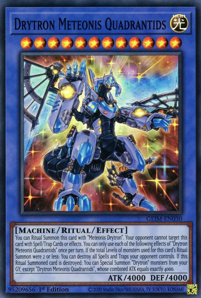Quadrantides Drytron Meteonis [GEIM-EN030] Super Rare 