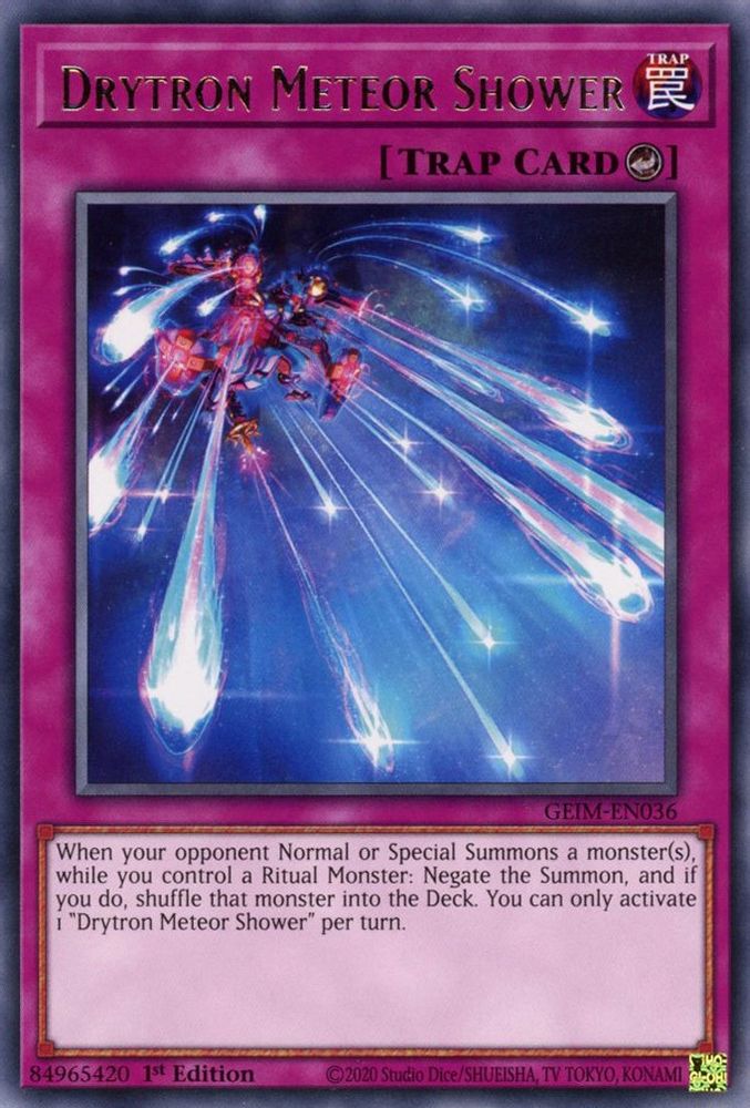 Drytron Meteor Shower (GEIM-EN036) - Rare