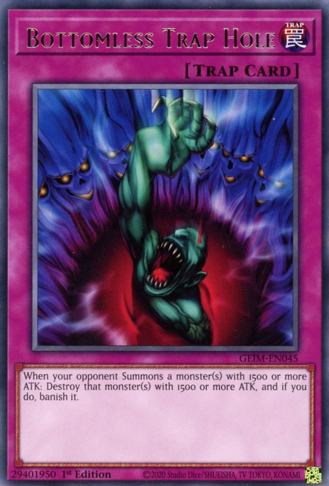Bottomless Trap Hole (GEIM-EN045) - Rare