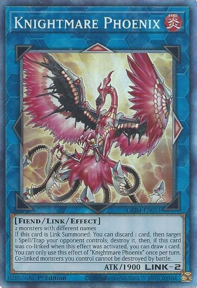 Knightmare Phoenix (CR) [GEIM-EN051] Rare de collection 
