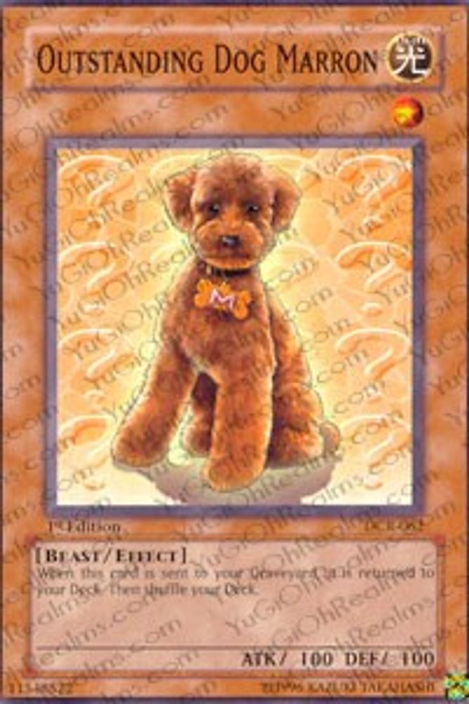 Outstanding Dog Marron (DCR-062) - Common
