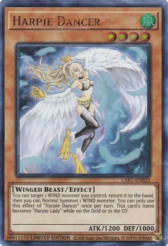 Harpie Dancer (LART-EN023) - Ultra Rare