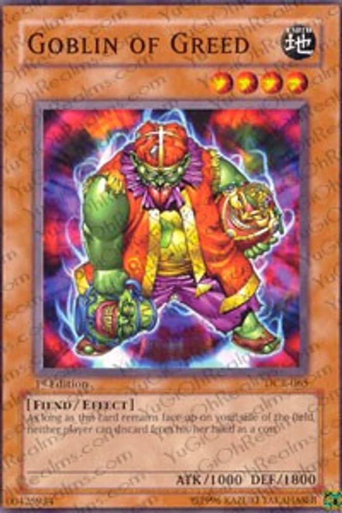 Goblin of Greed (DCR-065) - Common