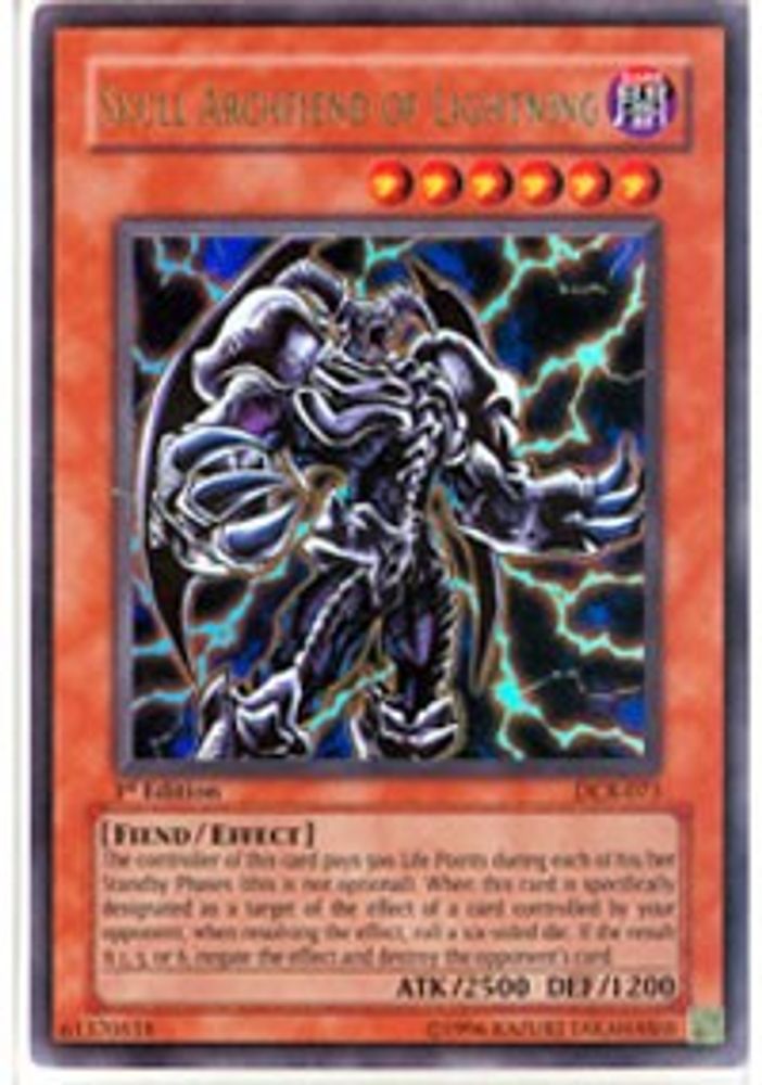Skull Archfiend of Lightning (DCR-073) - Ultra Rare