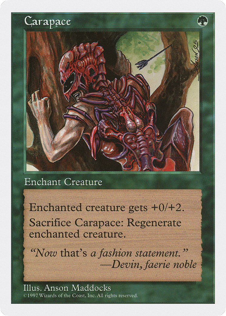 Carapace (5ED-) - Fifth Edition
