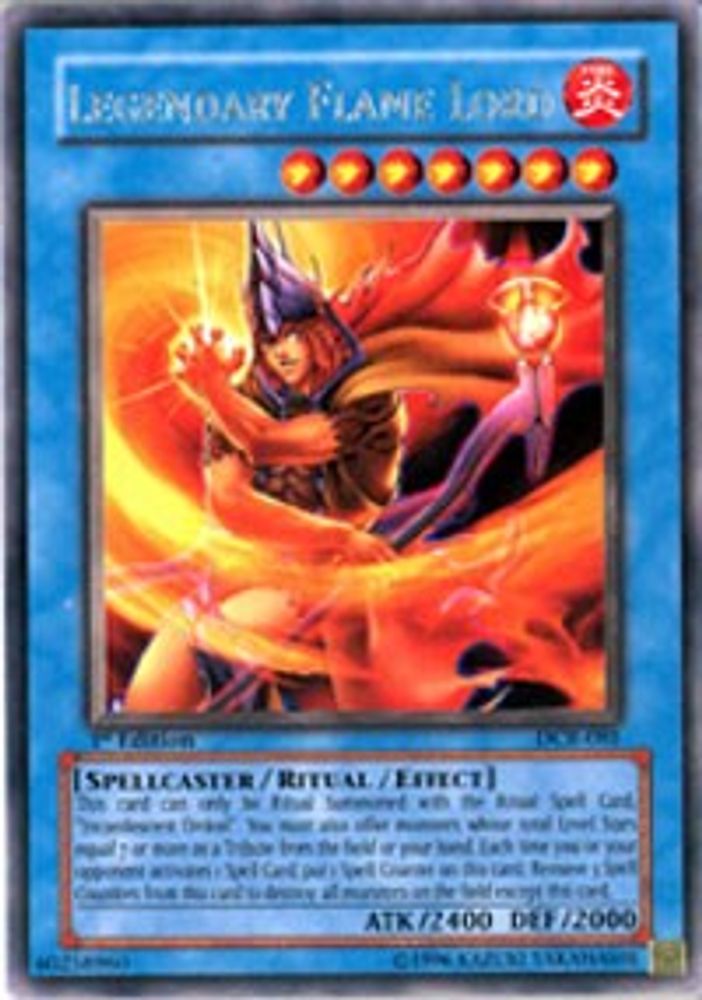 Legendary Flame Lord (DCR-081) - Rare