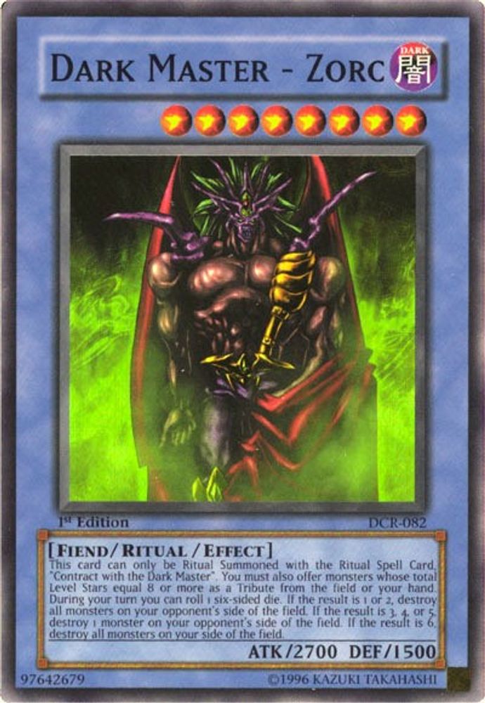 Dark Master - Zorc (DCR-082) - Super Rare