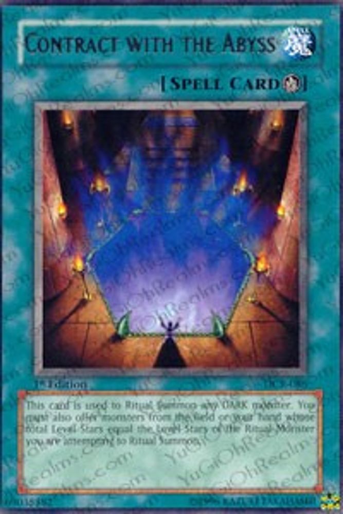 Contract with the Abyss (DCR-086) - Rare