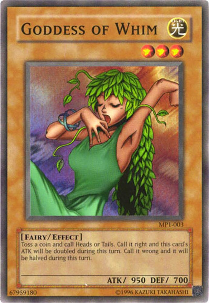Goddess of Whim (MP1-003) - Super Rare