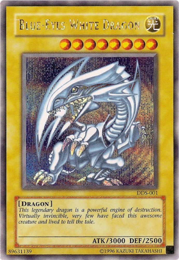 Blue-Eyes White Dragon (Dark Duel Stories) (DDS-001) - Prismatic Secret Rare