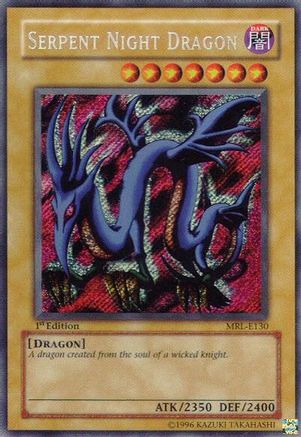 Serpent Night Dragon (MRL-E130) (MRL-E130) - Secret Rare