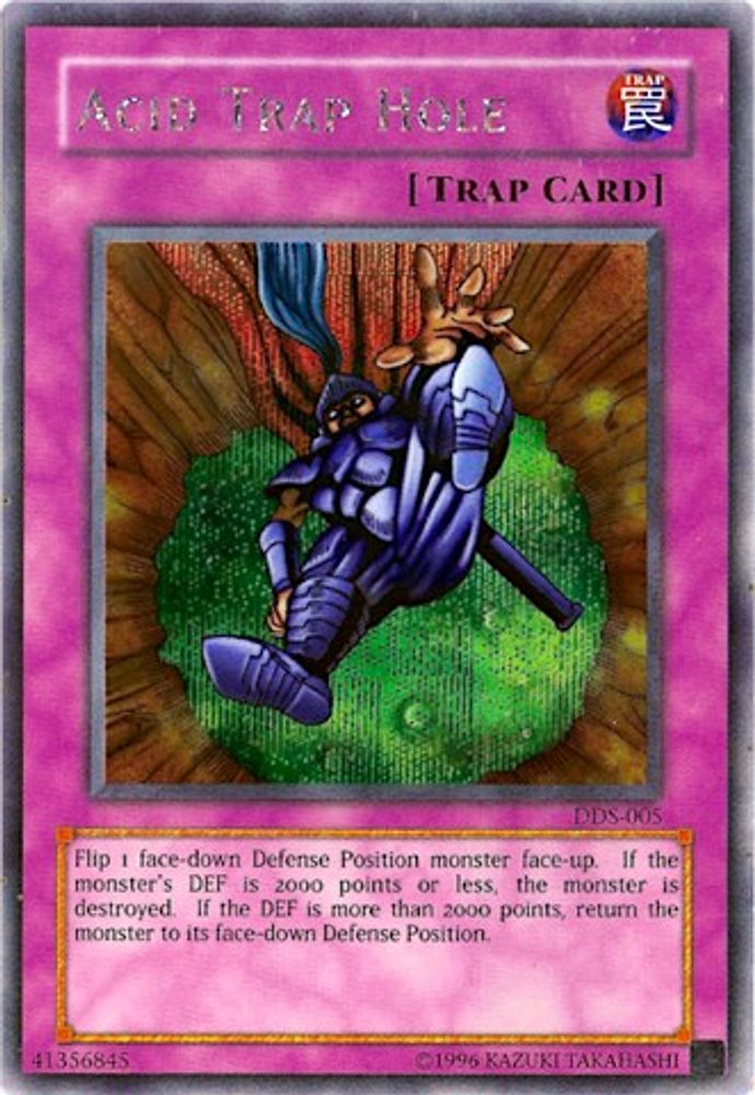 Trou de piège à acide (Dark Duel Stories) [DDS-005] Secret Rare 
