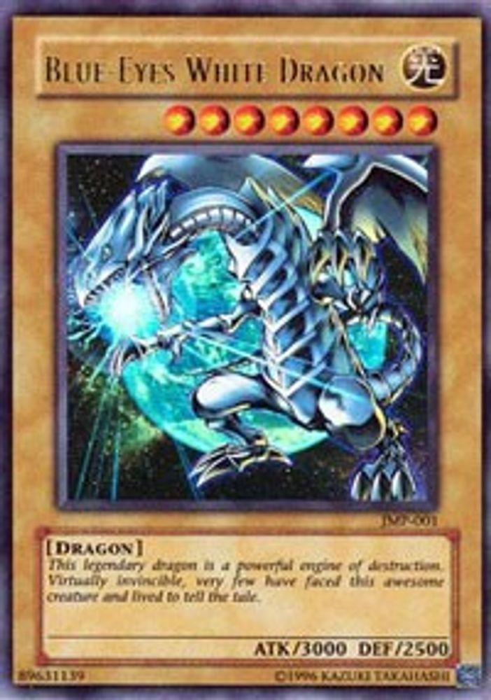 Dragon blanc aux yeux bleus [JMP-001] Ultra rare 