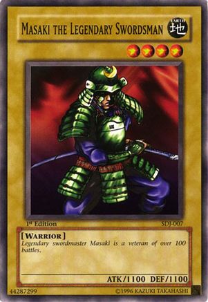 Masaki the Legendary Swordsman (SDJ-007) - Common