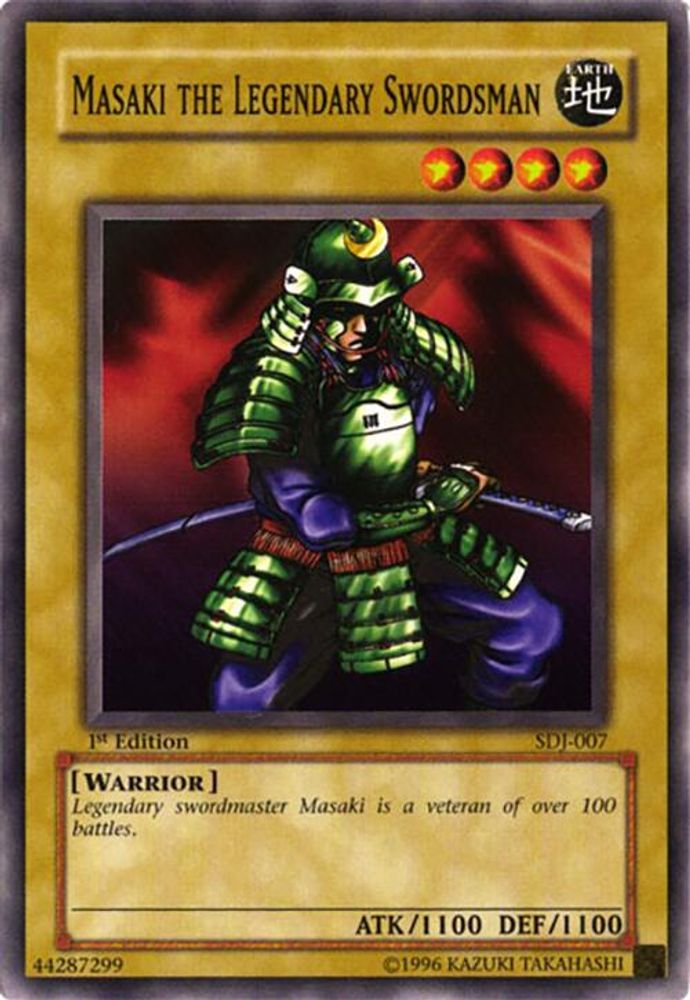 Masaki the Legendary Swordsman (SDJ-007) - Common